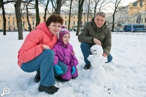 Сергей, Ольга и Ева