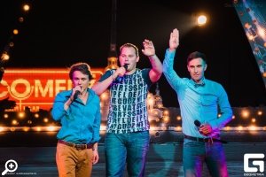 Три мастера юмора против вас и ваших друзей! Сольный концерт Дуэта «Быдло» и Ильи Соболева 3:0