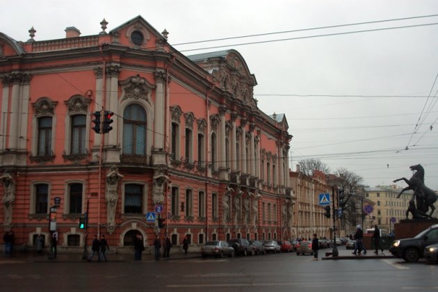 Дворец белосельских белозерских в петербурге