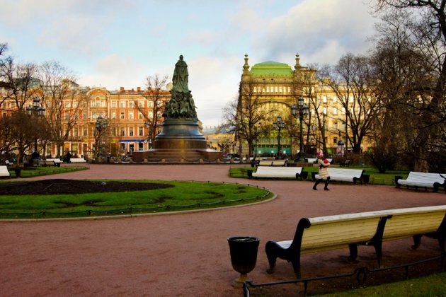 Екатерининский сад в Спб