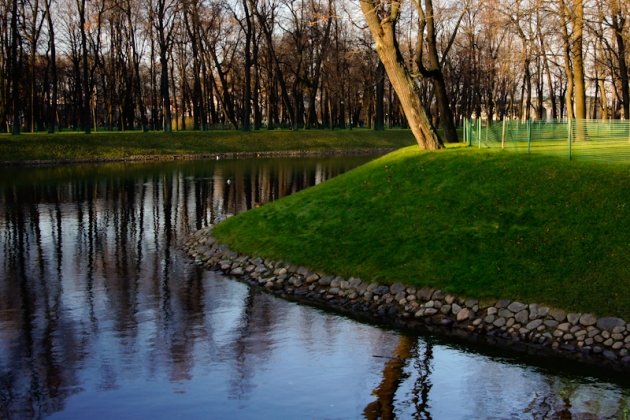 Михайловский сад в Петербурге фото
