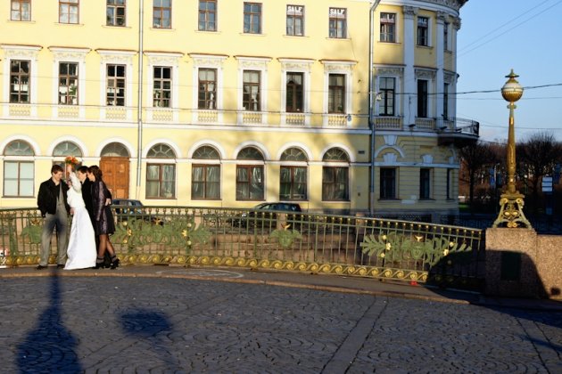 Театральный мост в Санкт Петербурге