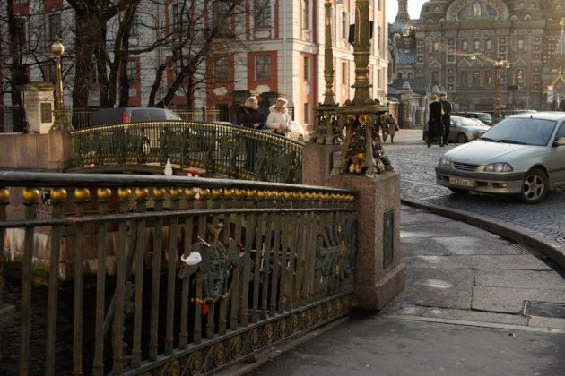 Театральный мост в Спб